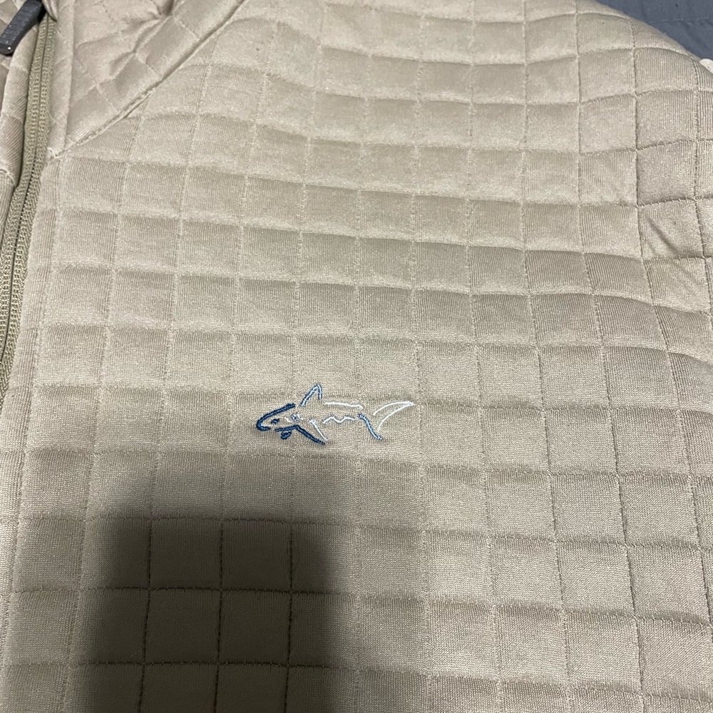Greg Norman Collection Cream Performance Jacket - Picture 3 of 4